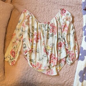 billabong Off-Shoulder Blouse